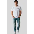 Deus Ex Machina for man. DMF251281B Sourmug T-shirt white (M), Casual, Cotton, Short sleeve