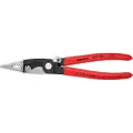 Knipex 13 91 200, Nesetang, Stål, Plast, Rød, 200 mm, 265 g