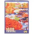 24hShop 1000 brikker puslespill med fargerikt høsttema