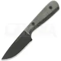 Very Good Knife Co Adventure 80Crv2 Gen3 kniv, black, black micarta