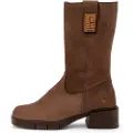 Art for woman. 112861212003_012 Leather boots 1286 Warsaw brown (40), 3 to 5 cm, Zip, Casual