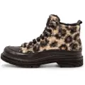 Art unisex. 11895S1FB003_ESP Trainers 1895S beige (41), Flat, Laces, Casual, Animal Print