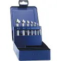 Eventus by Exact 05540 Keglesænker-sæt 6 dele 6.3 mm, 8.3 mm, 10.4 mm, 12.4 mm, 16.5 mm, 20.5 mm HSS Cylinderskaft 1 Set