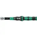 Wera 05075693001, Momentnyckel med klick, Nm, Mekanisk, 2,5 - 25 nm, Svart, Grön, 330 mm