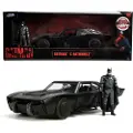 Jada Batman Batmobile Metall 1:18 ´´the ´´ Med Lys Og Figur