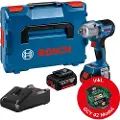 Bosch Professional Gds18v-450hc+2x5.0ah+gal18v-40+l-boxx Slagtrekker