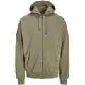 Jack & Jones Charge Faded Genser Med Hel Glidelås