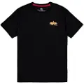 Alpha industries Puff Print Logo Bp T Kortarmet T-skjorte