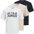 Jack & Jones Bryan Corp Logo Kortarmet T-skjorte 3 Enheter