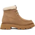 Michael Kors for man. 40F5CAFE5S Brown Cade Leather Ankle Boots (39), Flat, 1 to 3 cm, Laces, Casual