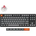 Keychron K8 MAX QMK/VIA Wireless Tri-Mode - Super Red - Gamingtastatur - Uten numpad - Nordisk - Svart