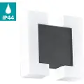 Eglo SITIA, Vegglys, Antrasitt, Plast, IP44, I, Hvit