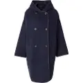 Weekend Max Mara for woman. 2525016032600 Bergen Coat navy (38), Casual, Wool