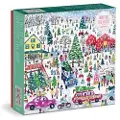Galison Michael Storrings Christmas Tree Farm 1000 Piece Foil Puzzle