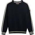 Superdry Relaxed Stripe Knitted Genser