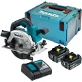 Makita DHS661RTJU - Sirkelsag - trådløs - 165 mm - 2 batterier, inkludert lader - 18 V