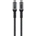 Goobay USB-C <-> USB-C - 0.5m - 240 Watt Power Delivery - USB 4.0 / Thunderbolt 4 - Svart