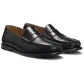 Hugo Boss for man. 50557750 Tevan black leather shoes (41), Flat, None, Casual