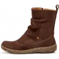 El naturalista for woman. 2N722312E505_012 Pleasant brown leather ankle boots (39), Flat, Zip, Casual