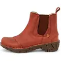 El naturalista for woman. 2N1583HA0005_008 Leather ankle boots N158 Arizona red (37), 1 to 3 cm, None, Casual