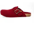 El naturalista unisex. 2NA701181005_008 Clogs Na70 Wool Tibet red (42), Flat, None, Casual, Recycled Wool