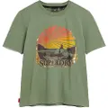 Superdry Travel Souvenir Relaxed Kortarmet T-skjorte