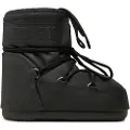 Moon boot unisex. 80D1409380 Icon Low Rubber Boots black (39/41), Flat, Laces, Casual