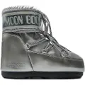 Moon boot for woman. 80D1409350 Silver Icon Low Glance Boots (42/44), Flat, None, Casual, Snow