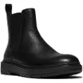 FitFlop for man. E7F-001 Skandi Chelsea Boots black (45), Leather, Flat, None, Casual