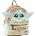 Cerda Group The Mandalorian Casual Fashion Leatherette Grogu 22x24x11.5 Cm Ryggsekk