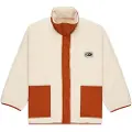 Quiksilver Minto Sherpa Fleece Jakke hvit