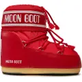 Moon Boot for woman. 80D1409340 Icon Low Nylon Boots red (33/35), Flat, None, Casual, Snow