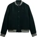 Superdry Varsity Monogram Wool Bomberjakke