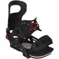 Bent Metal Logic 2026 Snowboardbinding svart