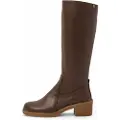El naturalista for woman. 25663S3ZJ005_012 Boots N5663S brown (38), Leather, 3 to 5 cm, Zip, Classic