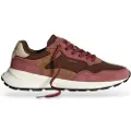 HOFF for man. 22535607 City Mkii burgundy leather shoes burgundy (45), Flat, Laces, Casual, Maroon