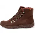 El naturalista for woman. 254561112005_012 Brown leather ankle boots N5456 (39), Flat, Laces, Casual