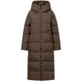 Ecoalf for woman. MCWGAJKBINAI0407W24-229 Brown Binaia Coat (S), Casual, Recycled Polister, Sustainable