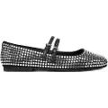 Michael Kors for woman. 40F5MTFP2S Matilda black studded Mary Jane shoes (39), Flat, Buckle, Casual