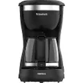 Taurus VERONA 6, Kaffebrygger (drypp), 0,6 l, Malt kaffe, 600 W, Sort, Rustfritt stål