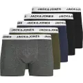Jack & Jones Basic White Wb Boxers 5 Enheter