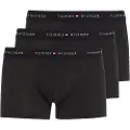 Tommy Hilfiger for man. UM0UM02763 Pack of 3 Essential black boxer shorts (L), Homewear, Organic Cotton, Sustainable