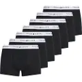 Tommy Hilfiger for man. UM0UM03472 7 Pack of black Signature Boxers (L), Homewear, Cotton