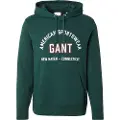 Gant for man. 2067090 Printed Graphic sweatshirt green (S), Casual, Cotton