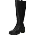 Mtng for woman. 55318 Praga boots black (36), 1 to 3 cm, Zip, Casual