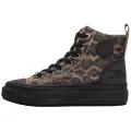Refresh for woman. 17307503-LEOPARDO Trainers 173075 animalprint (36), Flat, Laces, Zip, Casual, Animal Print