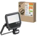 Ledvance Floodlight Performance multi lumen sensor 5500lm 41W/830 IP66 sort