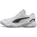 Puma Solarstrike 4 Handball Shoes, Shoes, White/Black/Silver Mist, 37.5