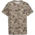 Puma Ess Camo Aop Kortarmet T-skjorte