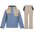 2117 of Sweden Misan skijakke/skibukse sett, junior, blå/beige